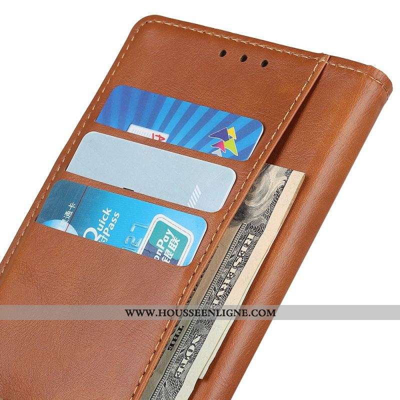 Housse Samsung Galaxy M32 Simili Cuir Bouton