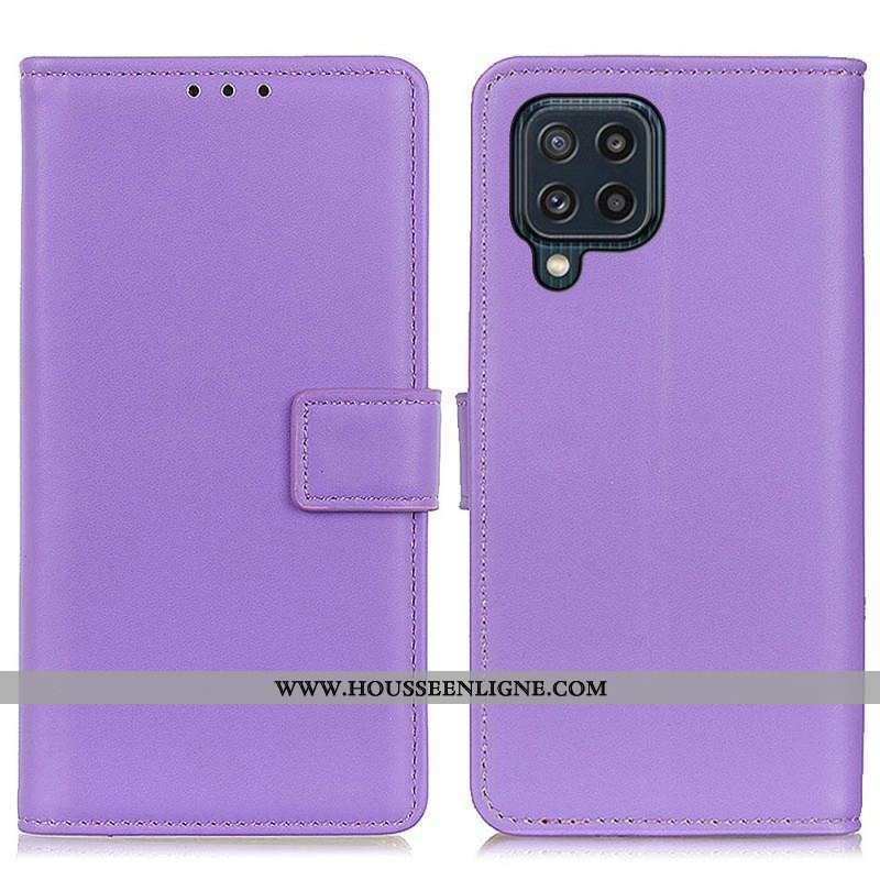 Housse Samsung Galaxy M32 Simili Cuir Flashy