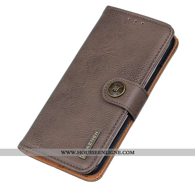Housse Samsung Galaxy M32 Simili Cuir KHAZNEH