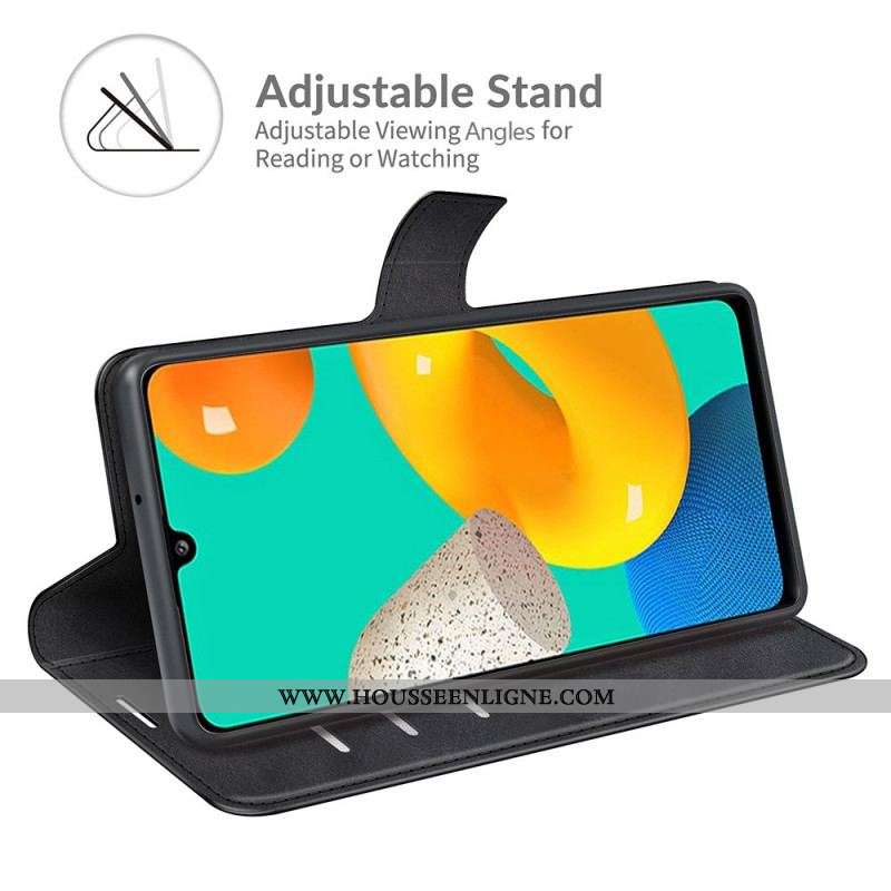 Housse Samsung Galaxy M32 Simili Cuir Slim