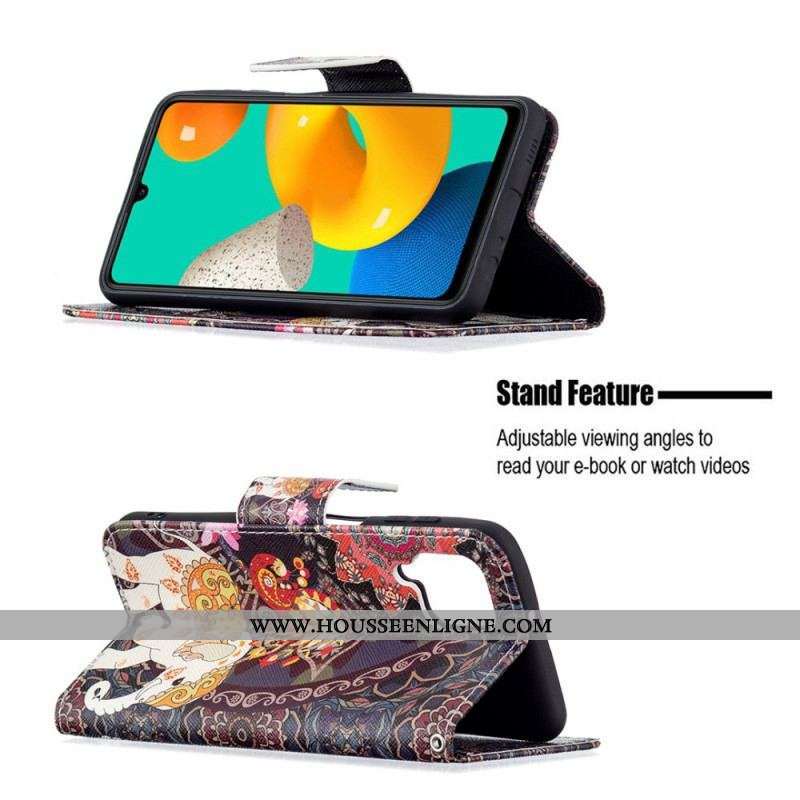 Housse Samsung Galaxy M32 Éléphant Indien