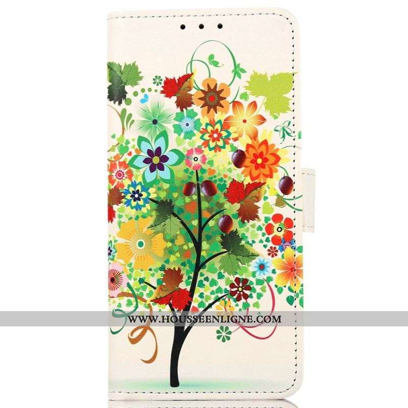 Housse Samsung Galaxy M33 5G Arbre Fleuri