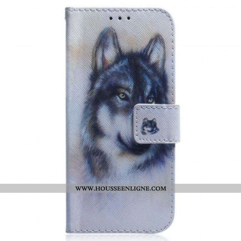 Housse Samsung Galaxy M33 5G Chien Aquarelle