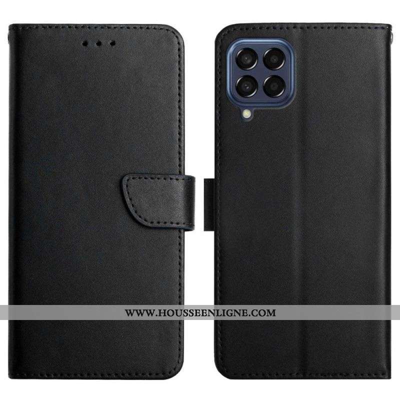 Housse Samsung Galaxy M33 5G Cuir Nappa Véritable