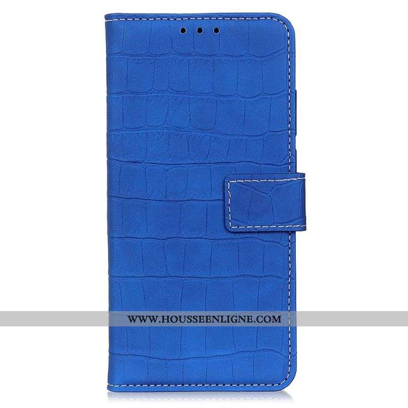 Housse Samsung Galaxy M33 5G Effet Peau de Crocodile
