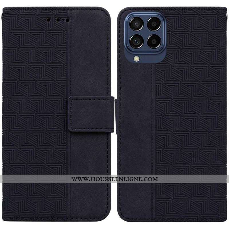 Housse Samsung Galaxy M33 5G Motif à Lanière