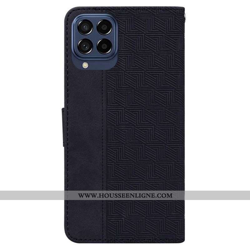 Housse Samsung Galaxy M33 5G Motif à Lanière