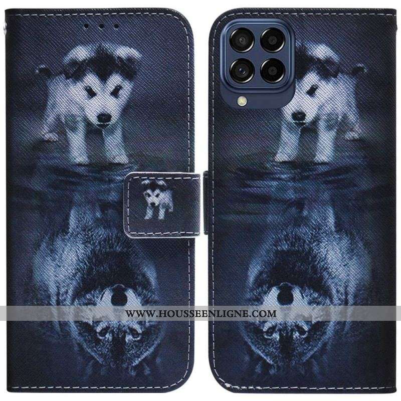 Housse Samsung Galaxy M33 5G Rêve de Chiot