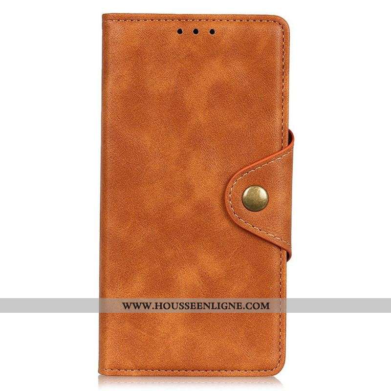 Housse Samsung Galaxy M33 5G Simili Cuir Bouton