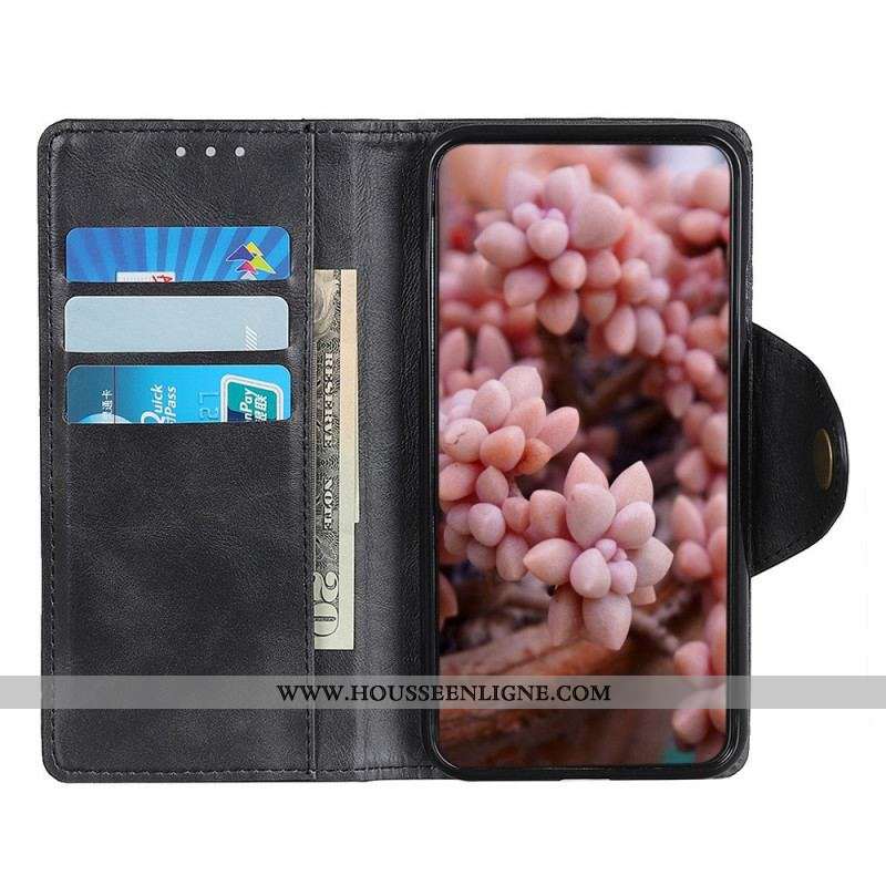 Housse Samsung Galaxy M33 5G Simili Cuir Bouton