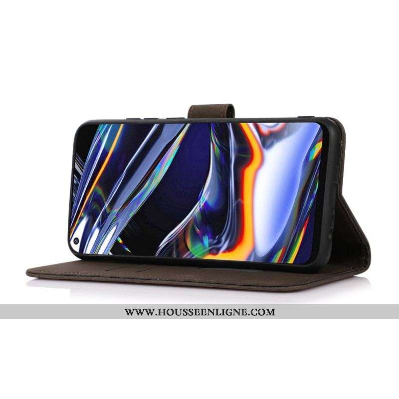 Housse Samsung Galaxy M33 5G Simili Cuir KHAZNEH