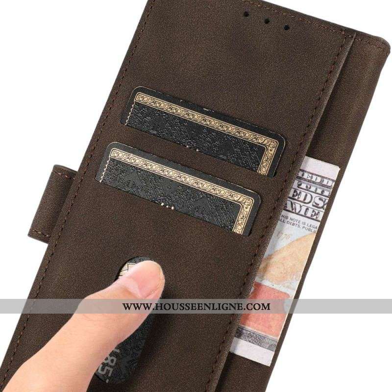 Housse Samsung Galaxy M33 5G Simili Cuir KHAZNEH