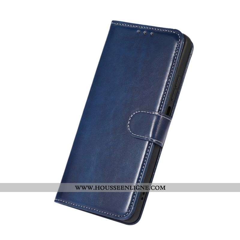 Housse Samsung Galaxy M33 5G Style Cuir et Coutures