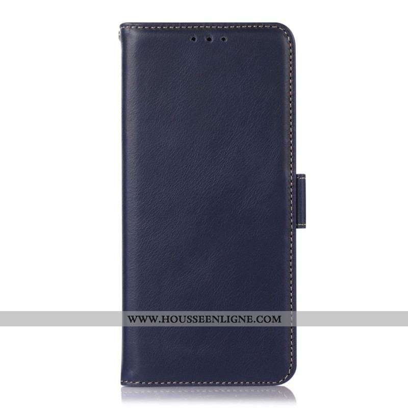 Housse Samsung Galaxy M33 5G Véritable Cuir Fonction RFID