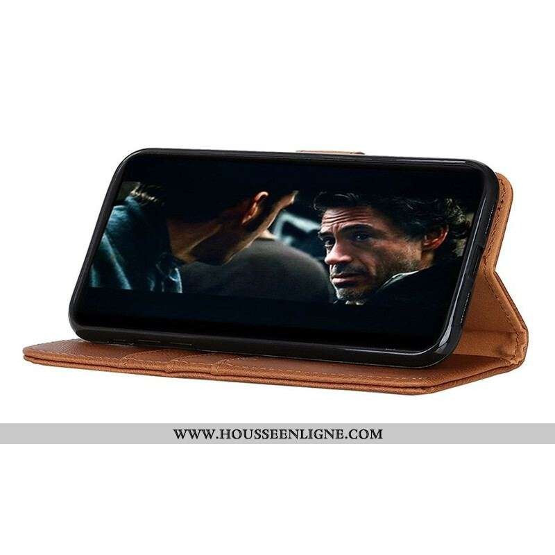 Housse Samsung Galaxy M51 Simili Cuir KHAZNEH