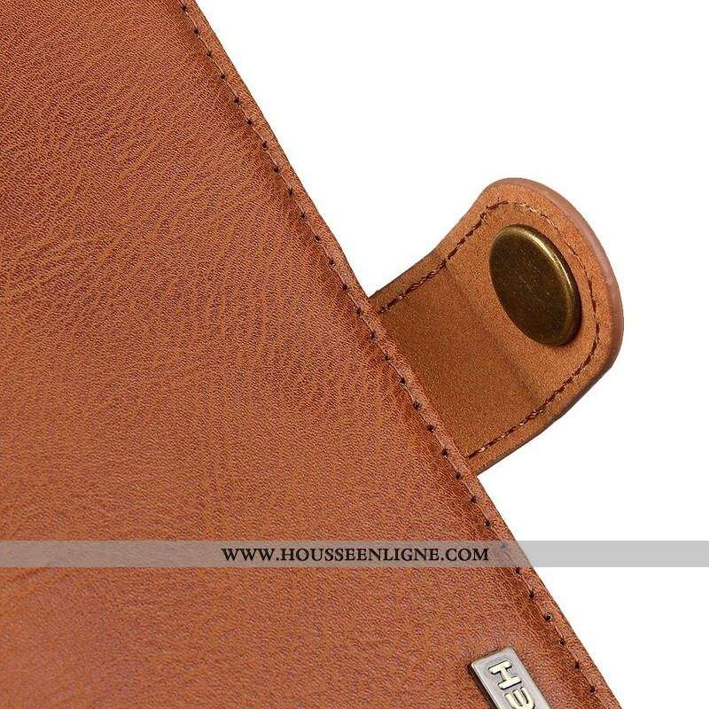 Housse Samsung Galaxy M51 Simili Cuir KHAZNEH