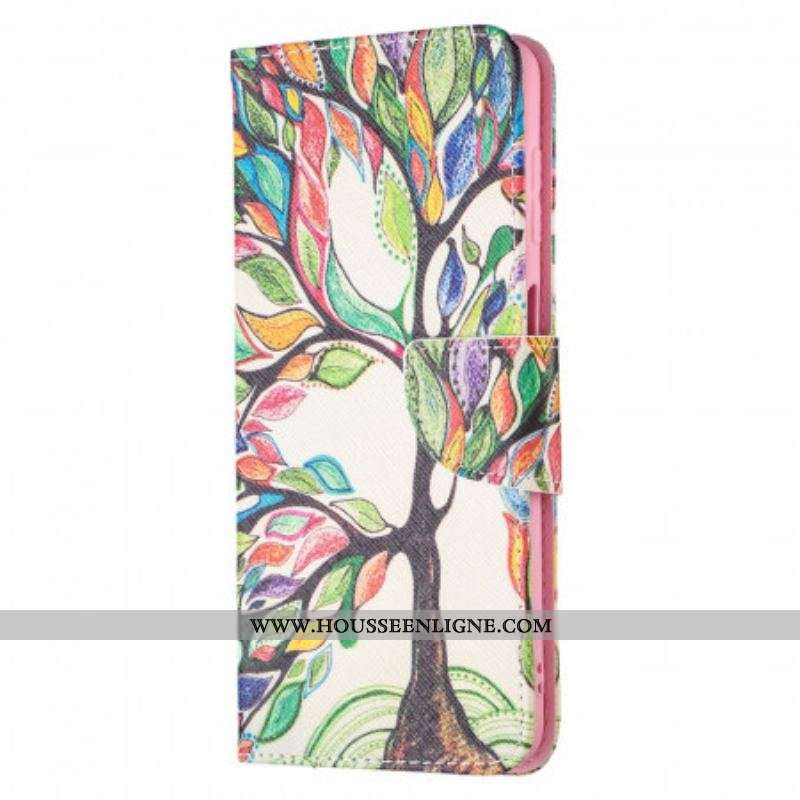 Housse Samsung Galaxy M52 5G Arbre Arc-en-Ciel