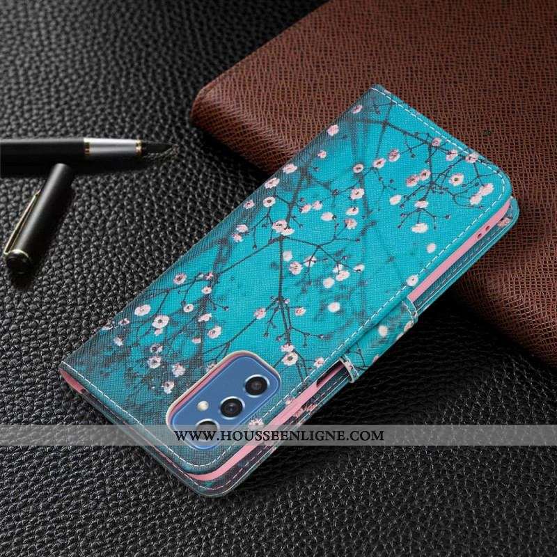 Housse Samsung Galaxy M52 5G Arbre en Fleurs