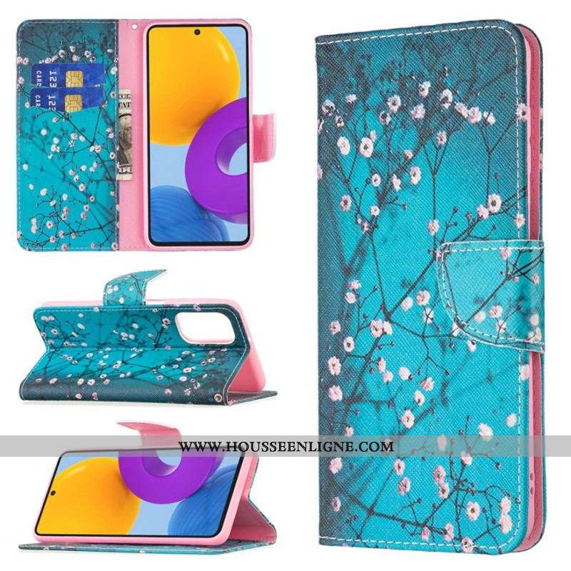 Housse Samsung Galaxy M52 5G Arbre en Fleurs