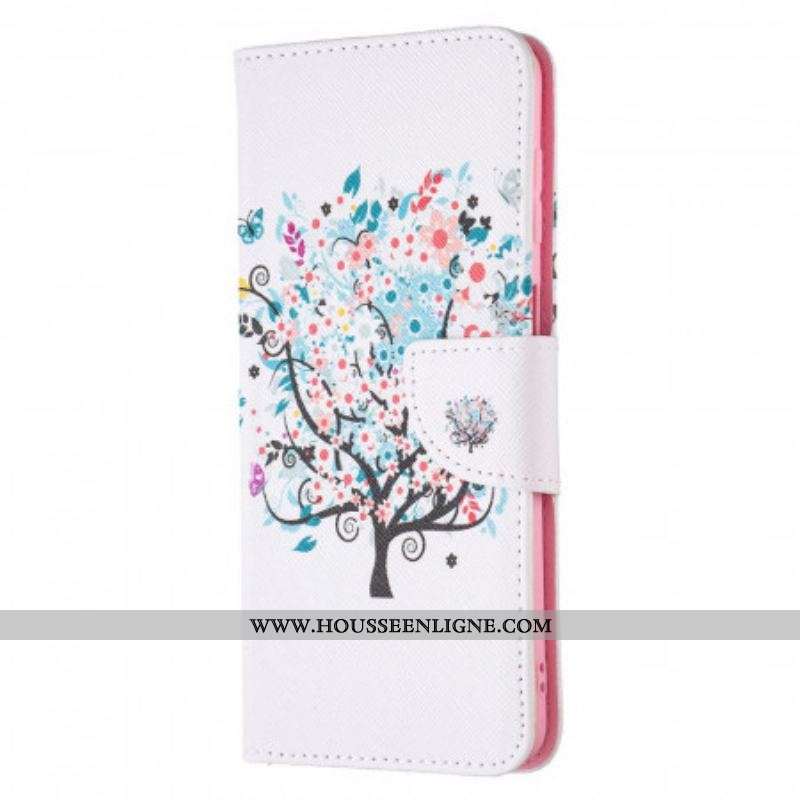 Housse Samsung Galaxy M52 5G Arbuste Arc-en-Ciel