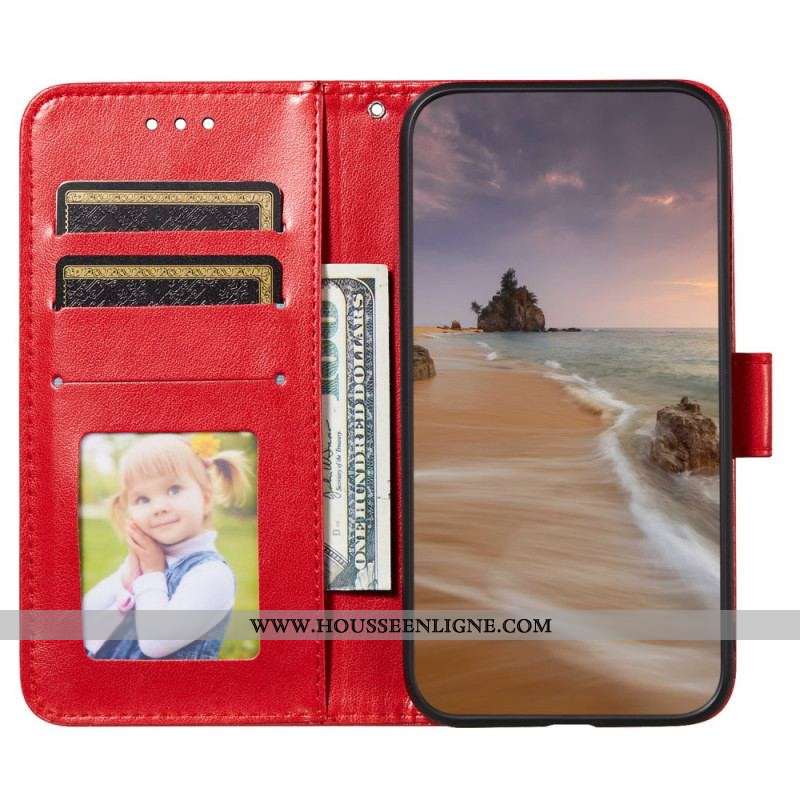 Housse Samsung Galaxy M52 5G Cuir Épais