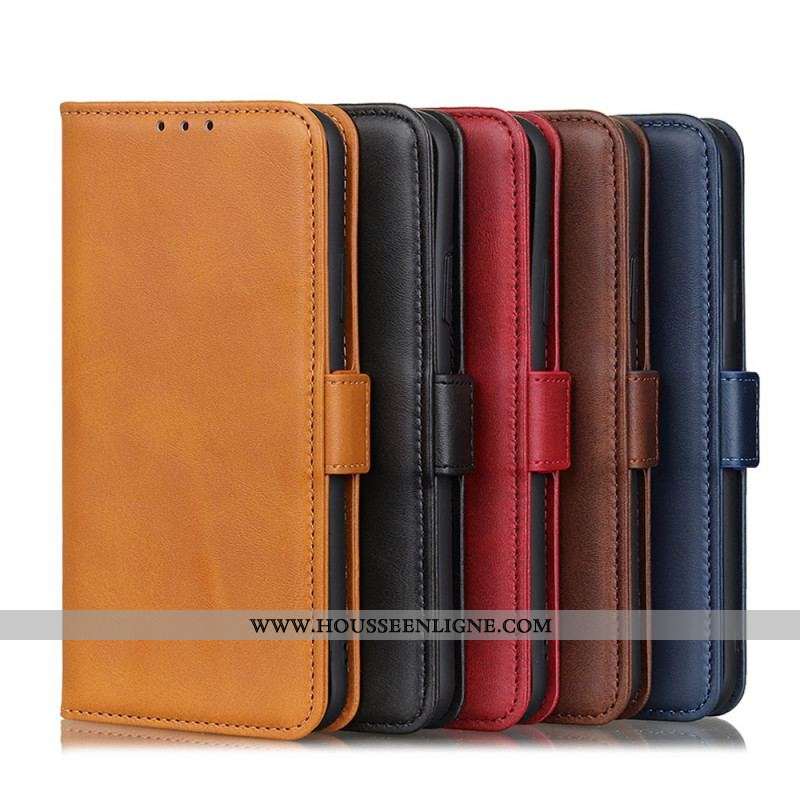 Housse Samsung Galaxy M52 5G Double Rabat