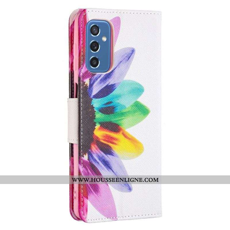Housse Samsung Galaxy M52 5G Fleur