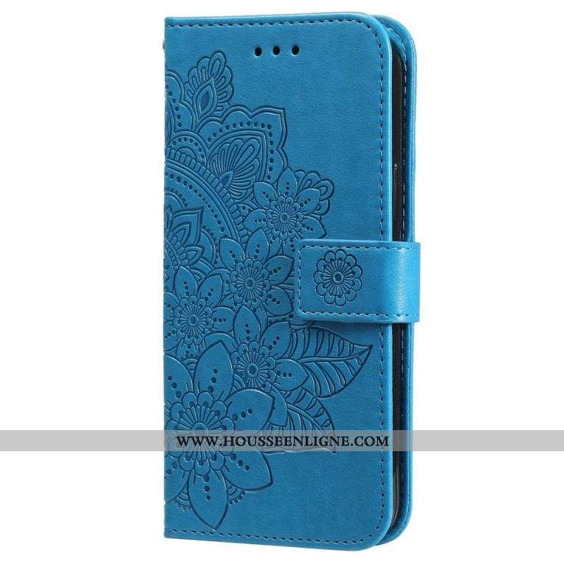 Housse Samsung Galaxy M52 5G Mandala Fleurs