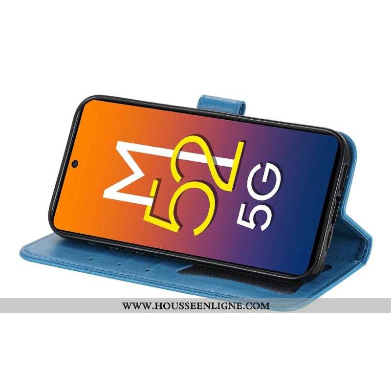 Housse Samsung Galaxy M52 5G Mandala Fleurs