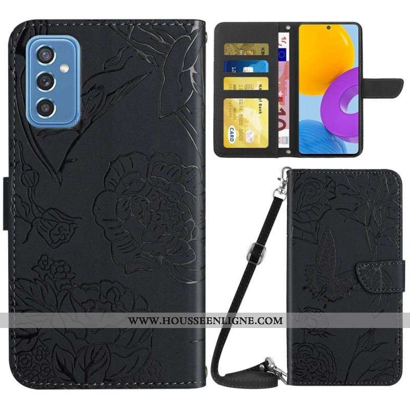 Housse Samsung Galaxy M52 5G Motifs de Roses