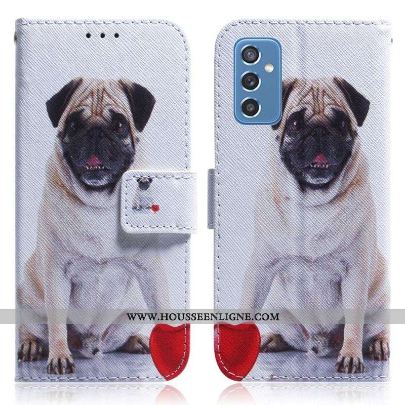 Housse Samsung Galaxy M52 5G Pug Dog