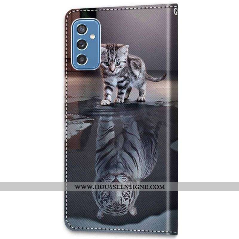 Housse Samsung Galaxy M52 5G Rêverie de Chat