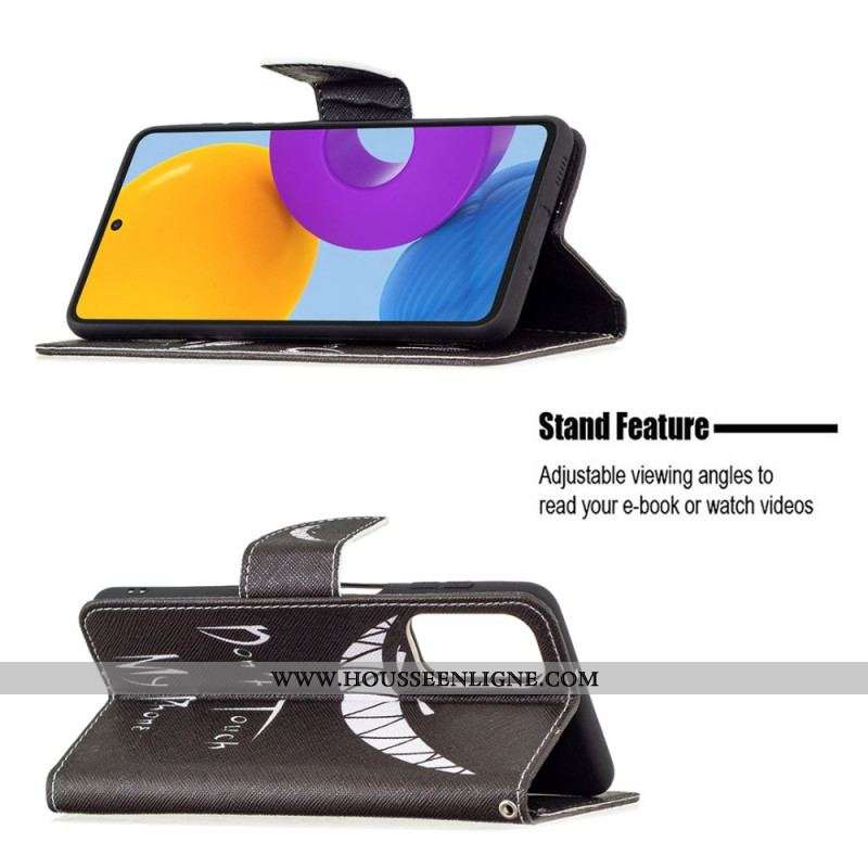 Housse Samsung Galaxy M52 5G Sourire Machiavélique