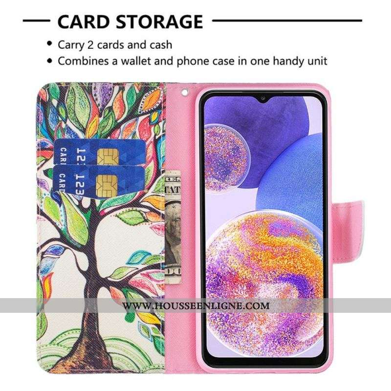 Housse Samsung Galaxy M53 5G Arbre