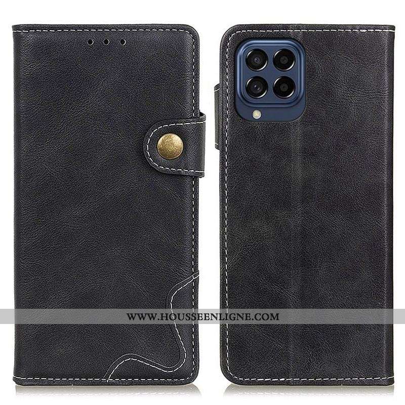 Housse Samsung Galaxy M53 5G Artistique Bouton