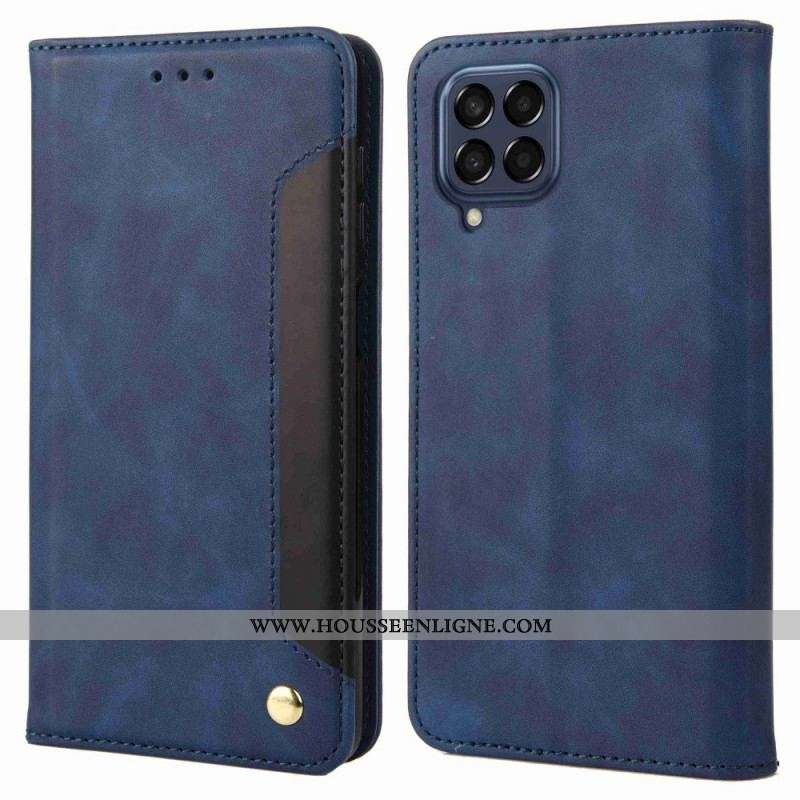 Housse Samsung Galaxy M53 5G Bicolore Élégance