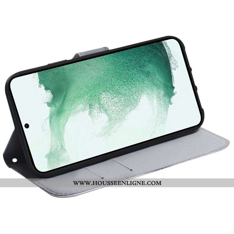 Housse Samsung Galaxy M53 5G Branches Fleuries