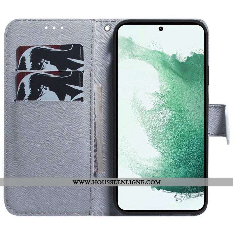 Housse Samsung Galaxy M53 5G Chien Aquarelle