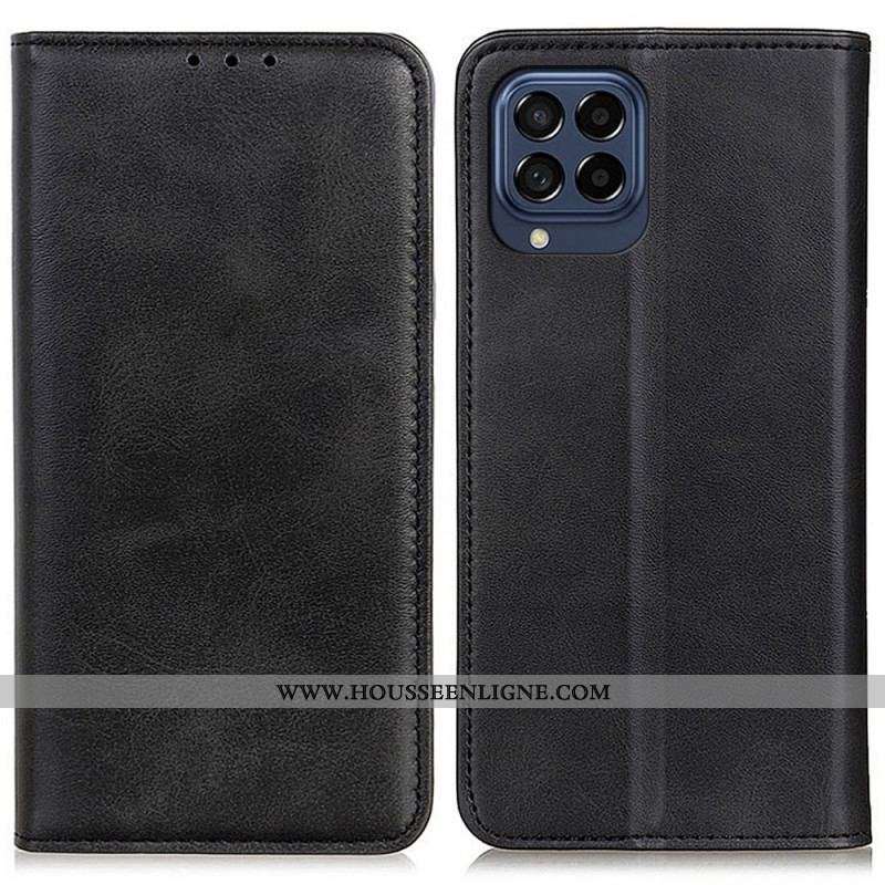 Housse Samsung Galaxy M53 5G Cuir Fendu