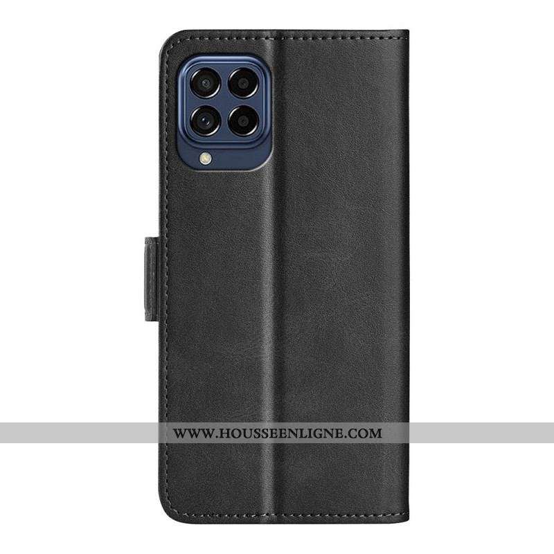 Housse Samsung Galaxy M53 5G Double Rabat