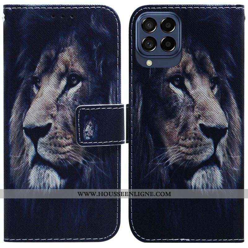 Housse Samsung Galaxy M53 5G Dreaming Lion