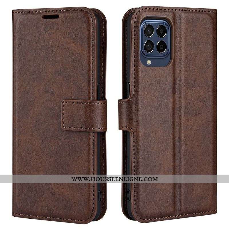 Housse Samsung Galaxy M53 5G Effet Cuir Slim Extrême