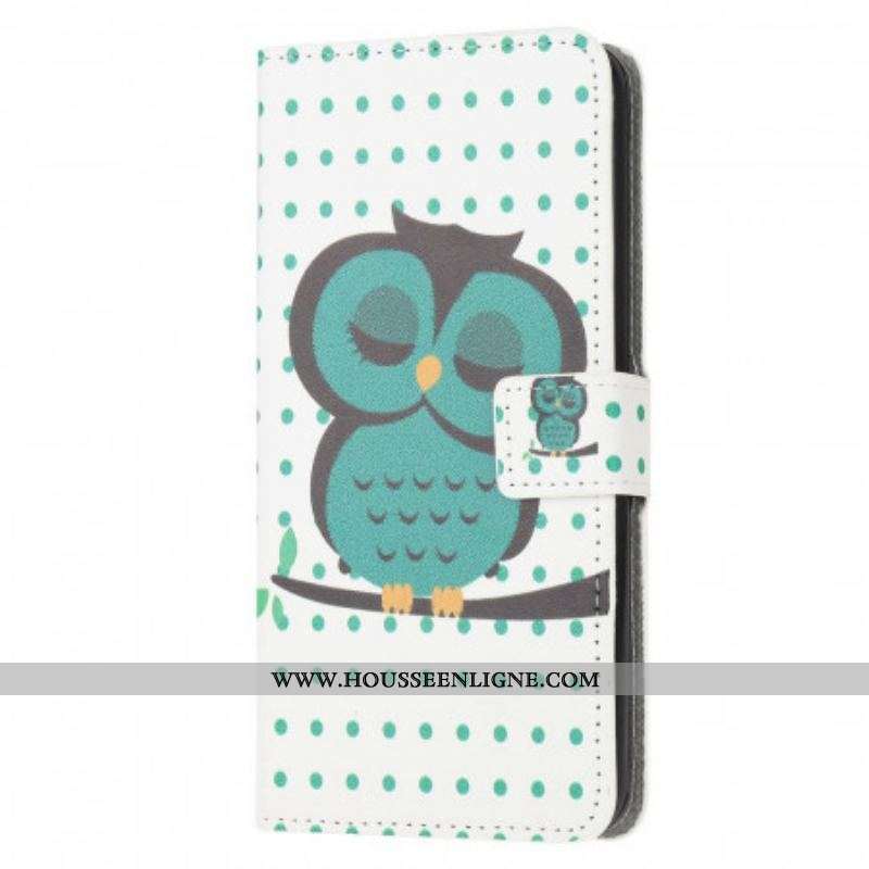 Housse Samsung Galaxy M53 5G Hibou Endormi