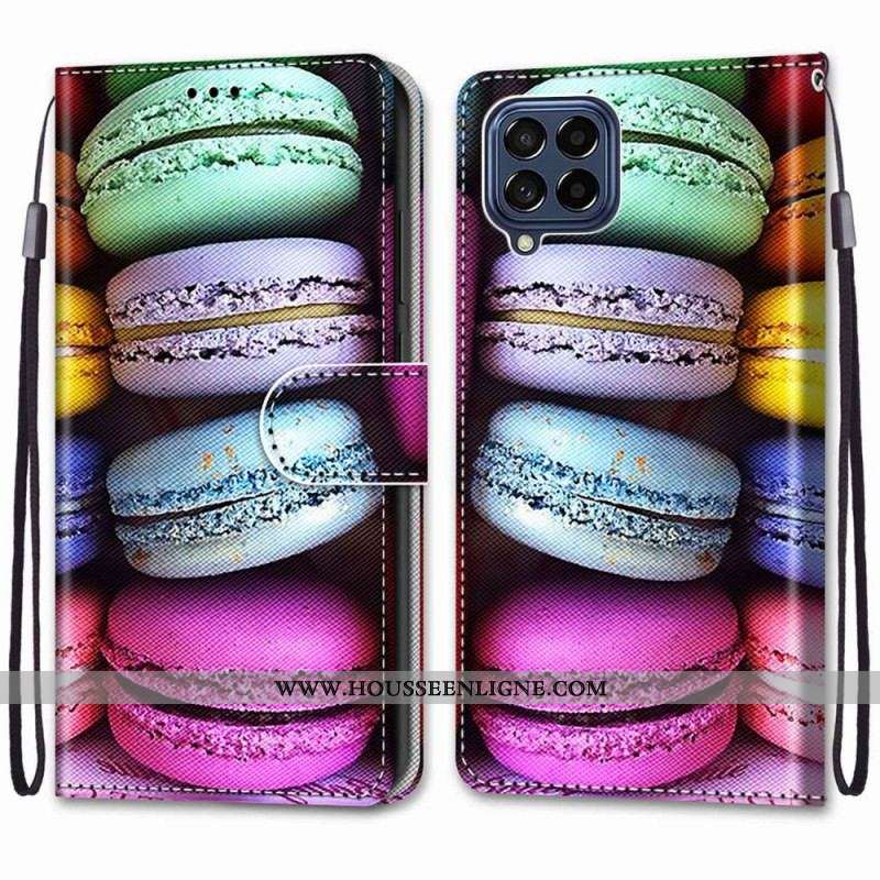 Housse Samsung Galaxy M53 5G Macarons