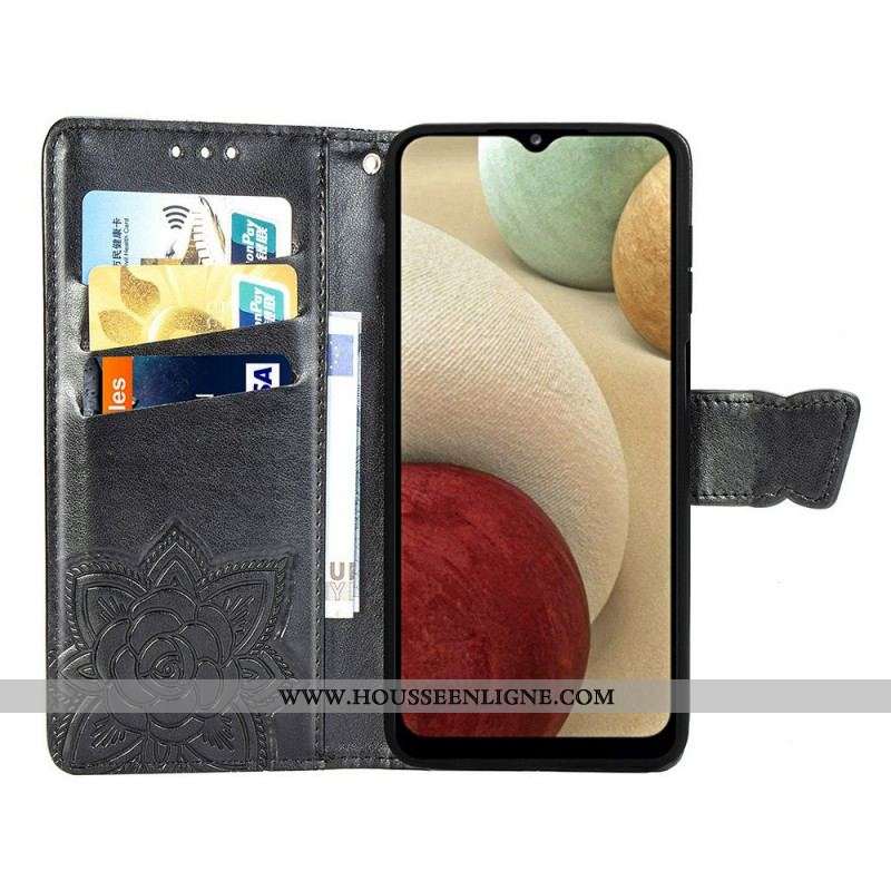 Housse Samsung Galaxy M53 5G Papillon Baroque