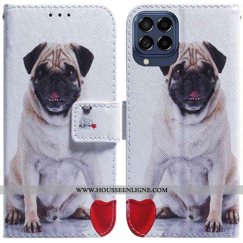 Housse Samsung Galaxy M53 5G Pug Dog