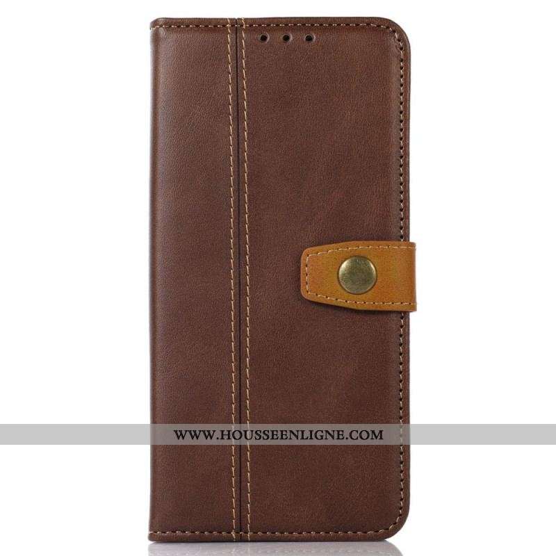 Housse Samsung Galaxy M53 5G Sangle Vintage