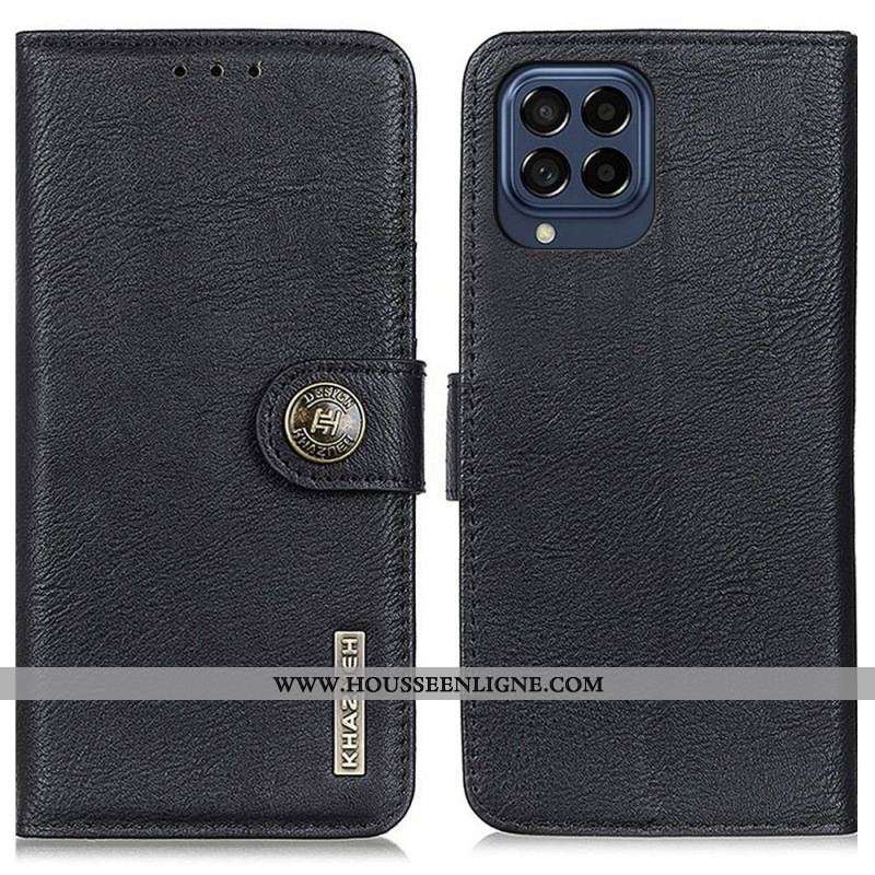Housse Samsung Galaxy M53 5G Simili Cuir KHAZNEH