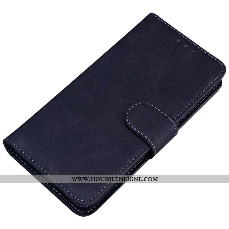 Housse Samsung Galaxy M53 5G Simili Cuir Uni