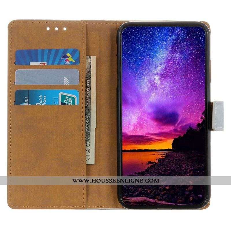 Housse Samsung Galaxy M53 5G Style Cuir
